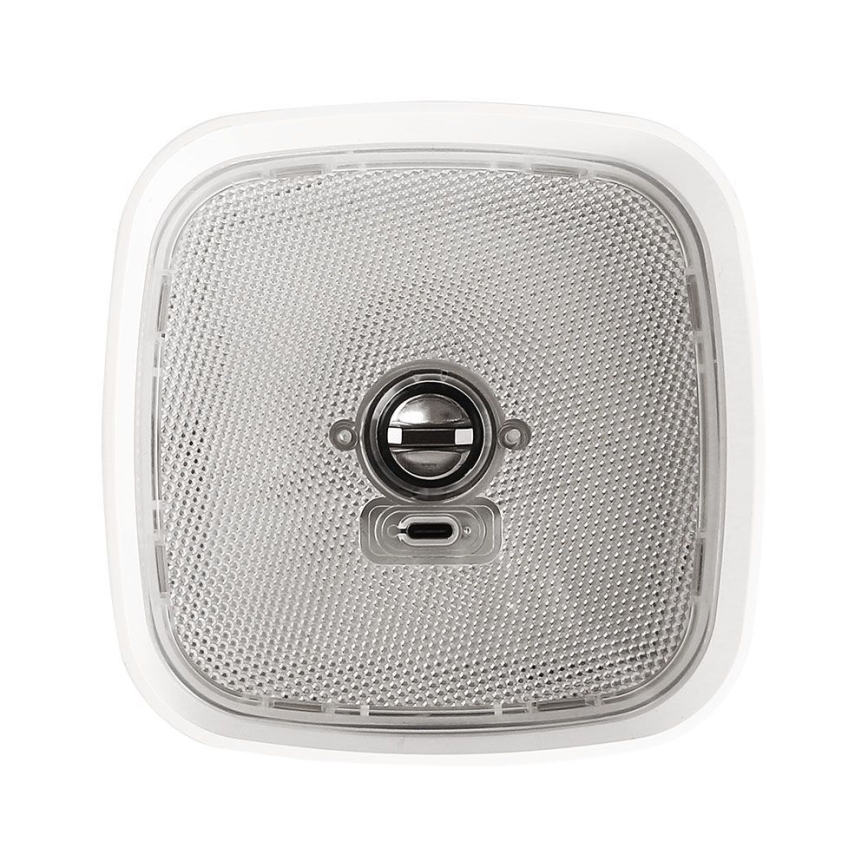 LED aurinkokennolla varustettu himmennettävä magneettinen kosketuslatauksella toimiva pöytävalaisin LED/5W/5V 3000-6000K 3600 mAh IP65 musta