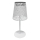 LED-aurinkokäyttöinen pöytävalaisin LUVETRA LED/1xAA 4000K IP44 200 mAh valkoinen