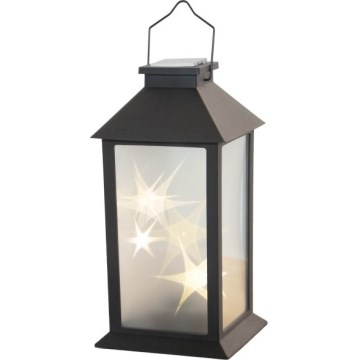 LED-aurinkokäyttöinen riippuvalaisin anturilla CANDELIO STAR LED/1xAA 2700K IP44 200 mAh