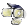 LED aurinkokäyttöinen seinävalaisin anturilla LED/5W/5,5V 3000K/6500K IP44 1200 mAh