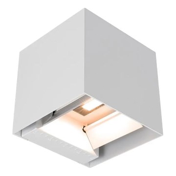 LED-aurinkokäyttöinen seinävalaisin anturilla LED/9W/3,7V 3000/4000/5000K IP65 2600 mAh valkoinen