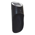 LED aurinkokäyttöinen seinävalaisin anturilla PALESA LED/1W/3,7V IP65 1800 mAh musta