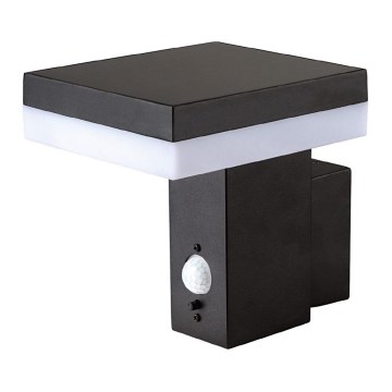 LED aurinkokäyttöinen seinävalaisin anturilla SOLARIS2 LED/5,5W/3,7V 4000K IP44 2600 mAh