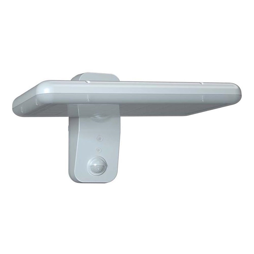 LED aurinkokäyttöinen seinävalaisin sensorilla LED/15W/3,2V 4000K/6000K IP65 6000 mAh valkoinen