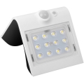 LED aurinkokäyttöinen valaisin liiketunnistimella ja hämäräkytkimellä LED/1,5W/1200 mAh 3,7V IP65
