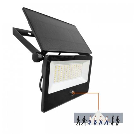 LED-aurinkovalaisin anturilla NCS G2 LED/30W/3,7V 3000/4000/6500K IP54 5200 mAh