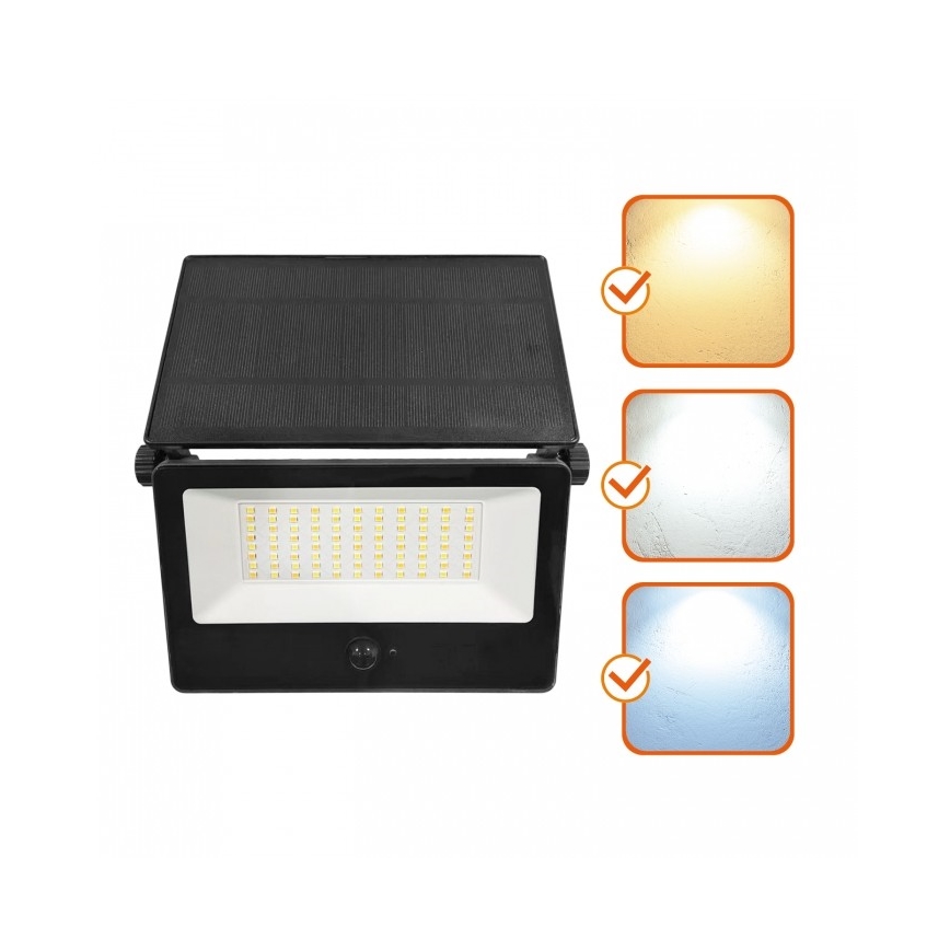 LED-aurinkovalaisin anturilla NCS G2 LED/30W/3,7V 3000/4000/6500K IP54 5200 mAh