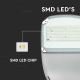 LED Himmennettävä aurinko katu lamppu SAMSUNG CHIP LED/50W/6,4V 4000K IP65 + kauko-ohjaus