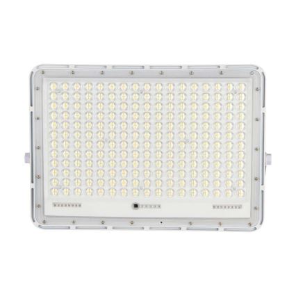 LED Aurinkokenno ulkovalonheitin LED/30W/3,2V 4000K valkoinen IP65 + kauko-ohjaus