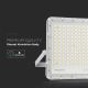 LED Aurinkokenno ulkovalonheitin LED/30W/3,2V 6400K valkoinen IP65 + kauko-ohjaus