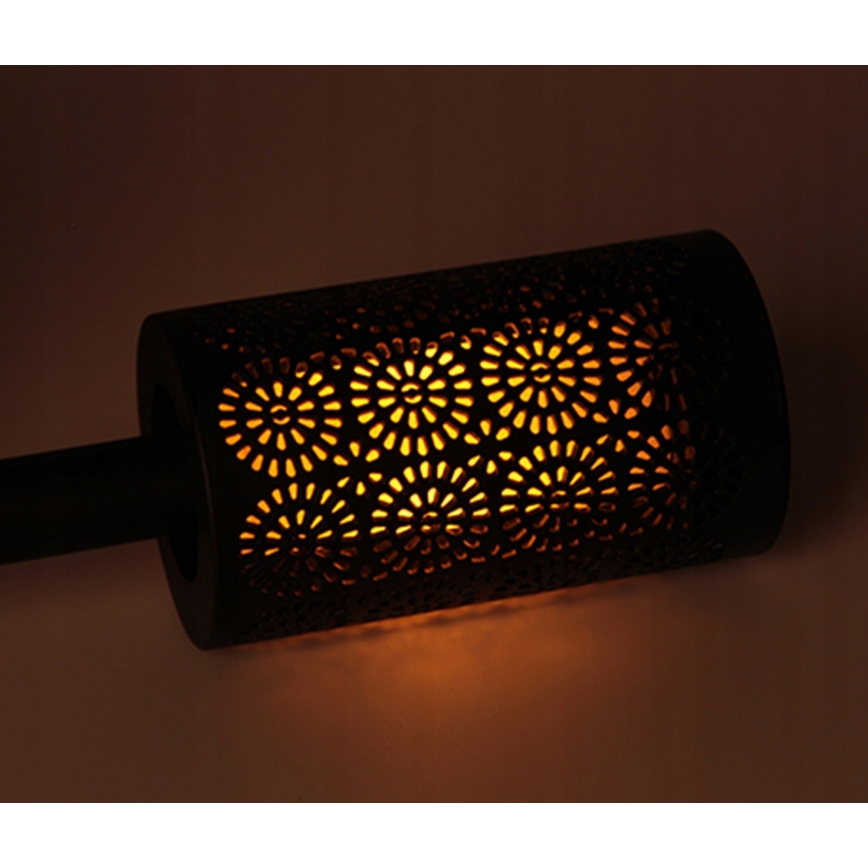 LED-aurinkokennovalaisin hämärätunnistimella, LED/2V, IP44, 600 mAh