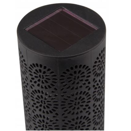 LED-aurinkokennovalaisin hämärätunnistimella, LED/2V, IP44, 600 mAh