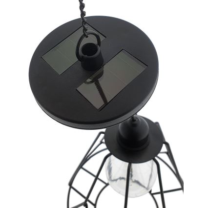 LED aurinkokennovalaisin narulla KATTY 1,2V 300 mAh IP44