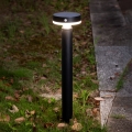 LED aurinkokennovalo anturilla GWINEA LED/4,5W/3,7V 2000 mAh 50 cm IP44 musta
