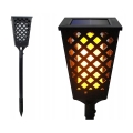 LED aurinkokennovalo anturilla LED/0,6W/5,5V IP65 2000 mAh 107 cm musta