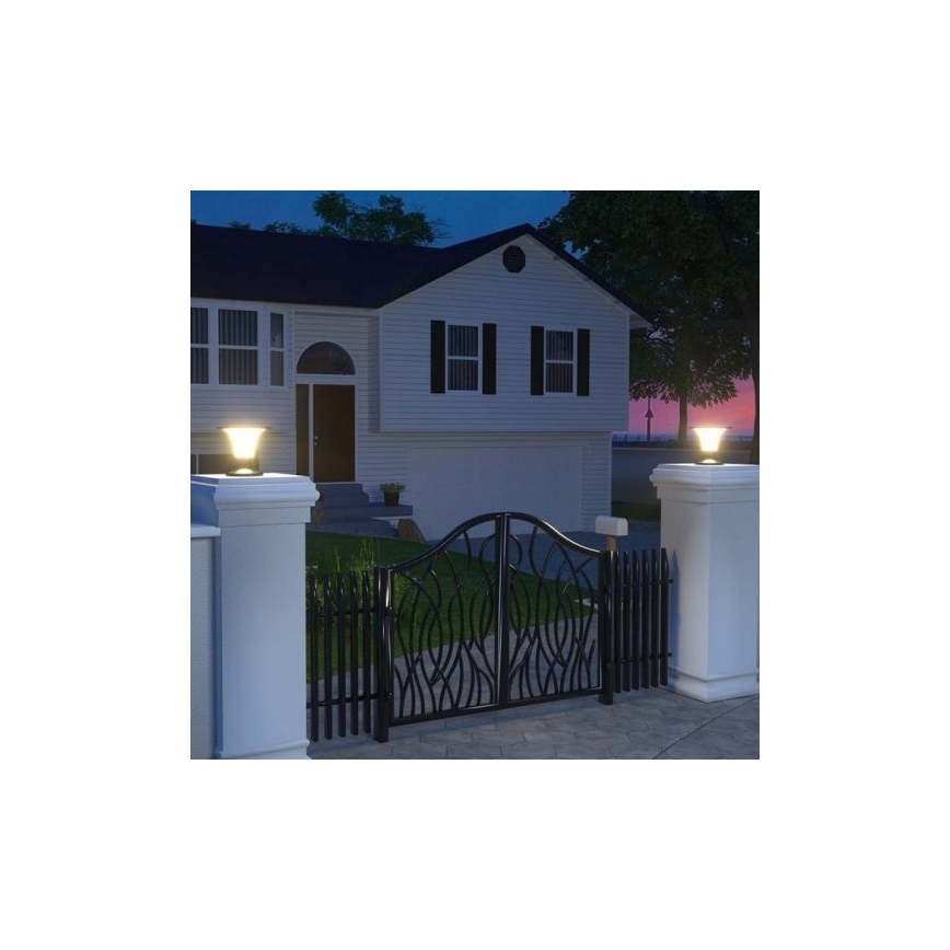 LED aurinkokennovalo anturilla LED/15W/3,2V 4000K/6000K IP65 6000 mAh