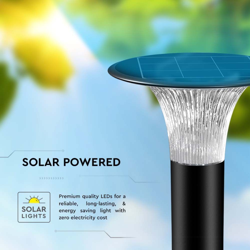 LED aurinkokennovalo anturilla LED/15W/3,2V 4000K/6000K IP65 6000 mAh