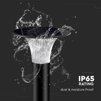 LED aurinkokennovalo anturilla LED/15W/3,2V 4000K/6000K IP65 6000 mAh