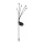 LED aurinkokennovalo FIORINI 6xLED/1,2V 600 mAh IP44 musta