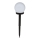 LED aurinkokennovalo LED/1,2V 40mAh IP44 musta