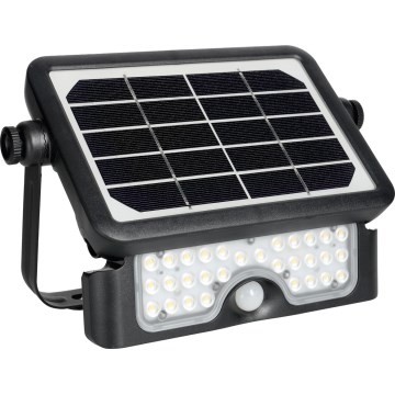 LED aurinkokennovalo liiketunnistimella LED/5W/3,7V 4000K IP65 3000 mAh