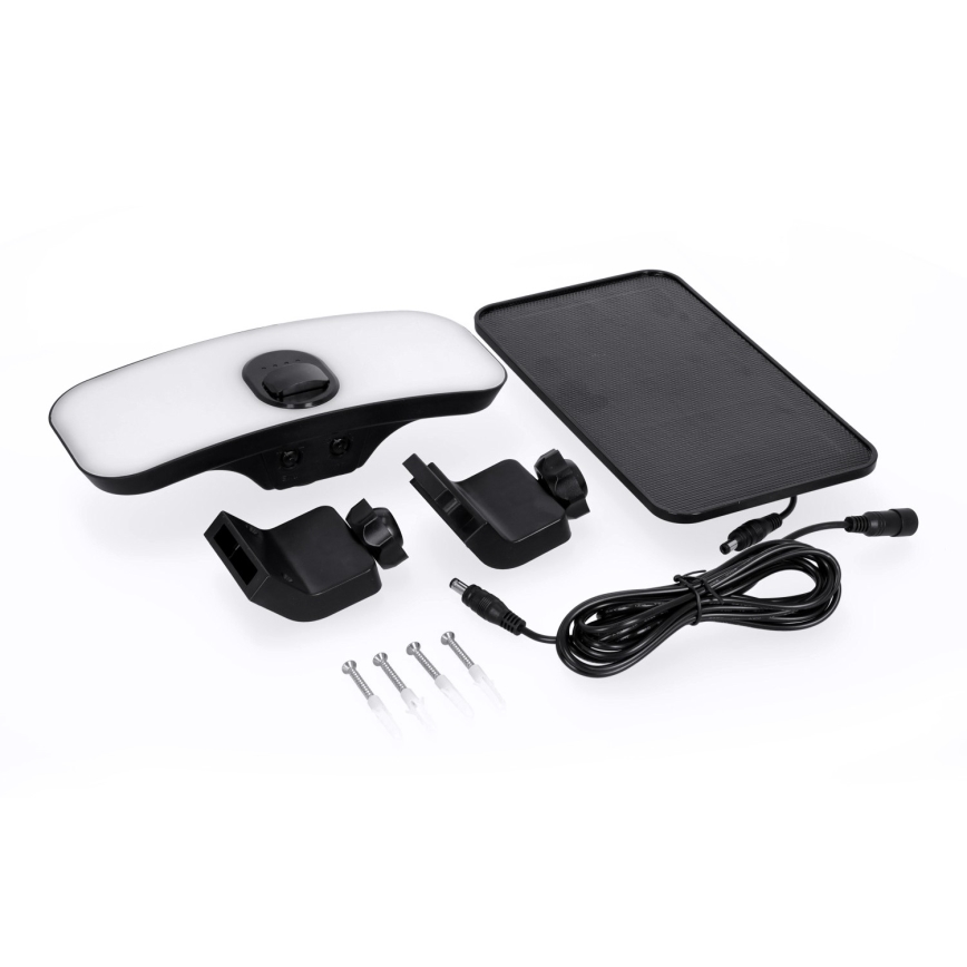 LED aurinkokennovalo liiketunnistimella LED/13W/3,7V IP65 4000K 4000 mAh