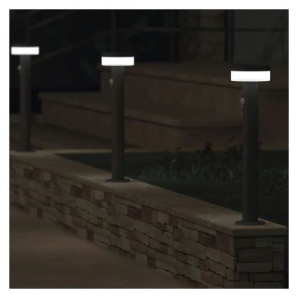 LED aurinkokennovalo anturilla LED/2W/3,7V 1200 mAh IP44 50 cm