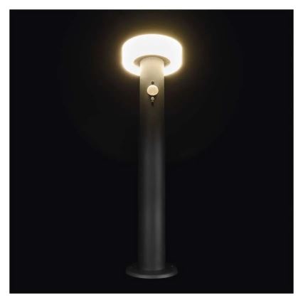 LED aurinkokennovalo anturilla LED/2W/3,7V 1200 mAh IP44 50 cm