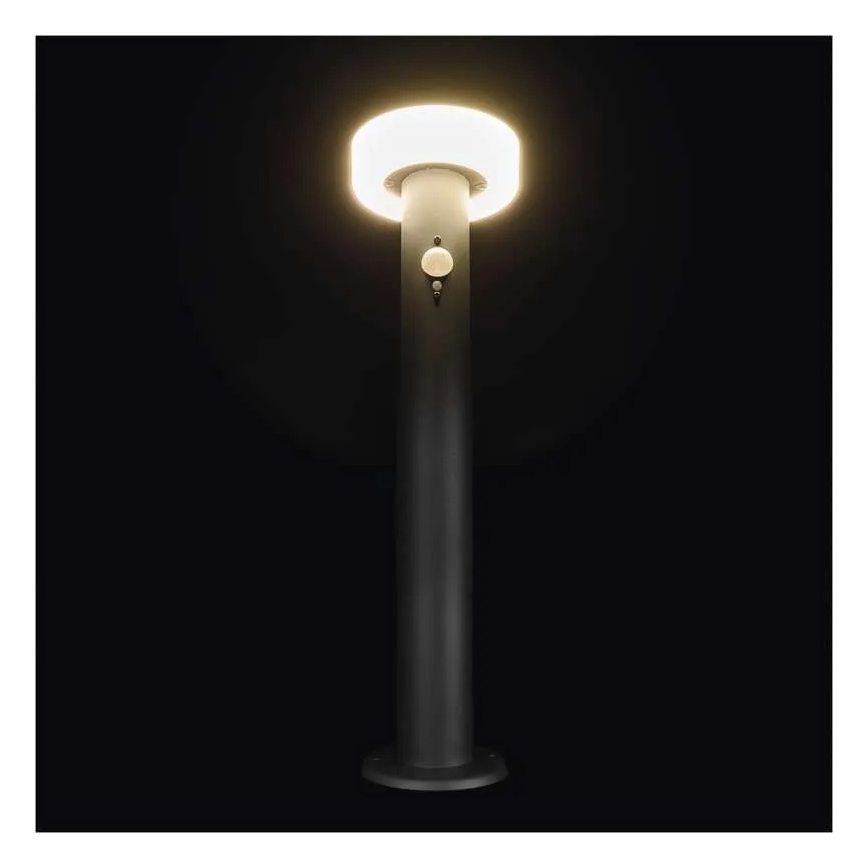 LED aurinkokennovalo anturilla LED/2W/3,7V 1200 mAh IP44 50 cm