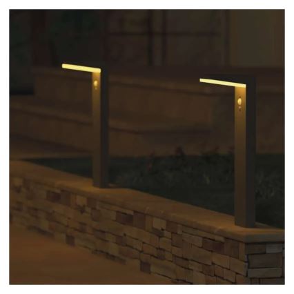 LED aurinkokennovalo anturilla LED/4,4W/3,7V 2200 mAh IP44