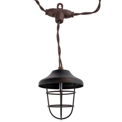 LED-aurinkokennovaloketju 10xLED/4,57m IP44 lämmin valkoinen