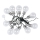 LED aurinkoketju 10xLED/1W/1,2V 1xAA 2 m IP44 3000K 300 mAh