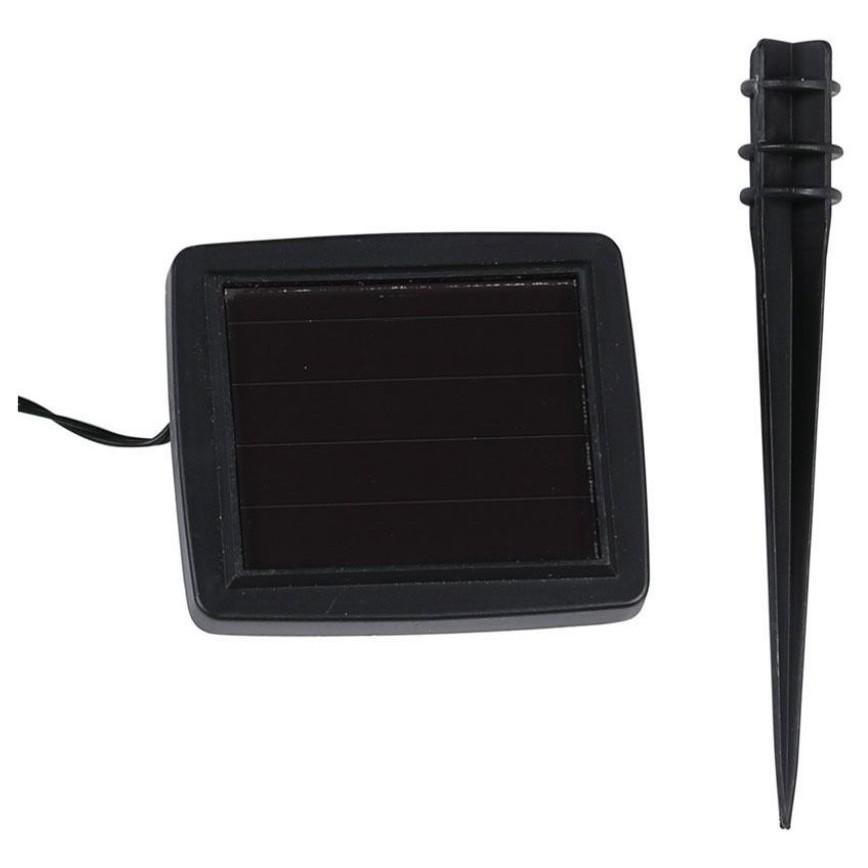 LED aurinkoketju 10xLED/1W/1,2V 1xAA 2 m IP44 3000K 300 mAh