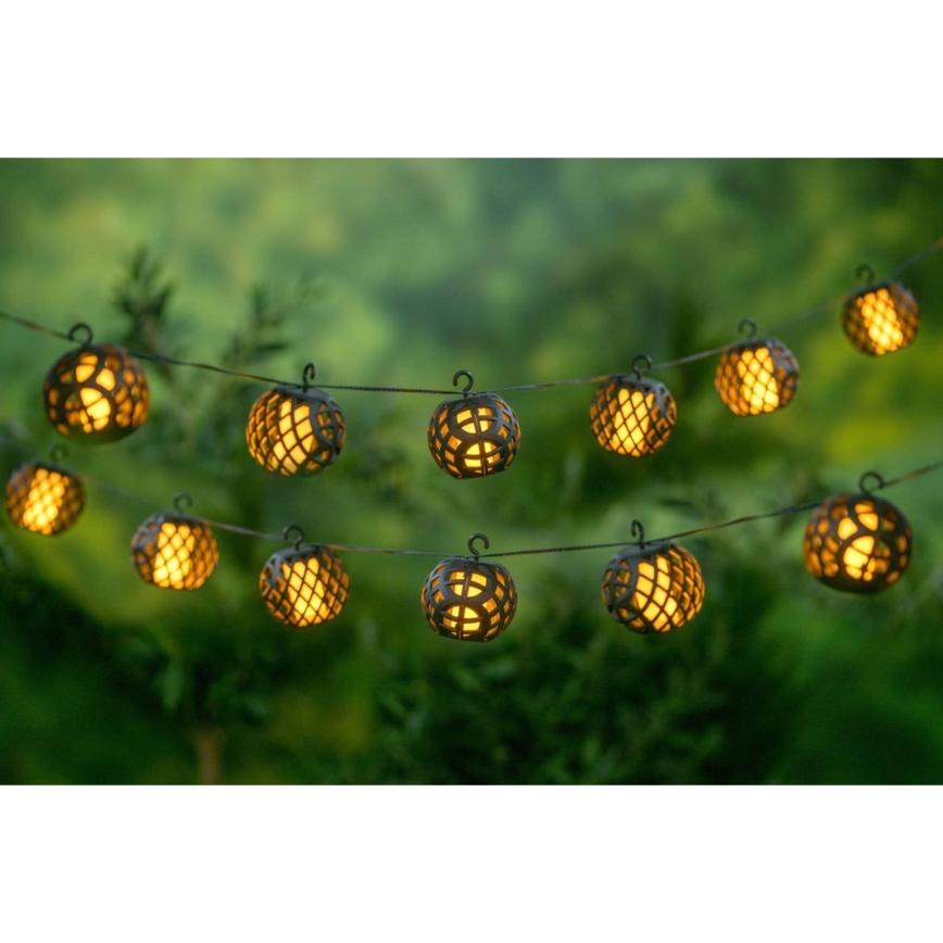 LED aurinkoketju 3,8 m 8xLED/1,2V 600 mAh