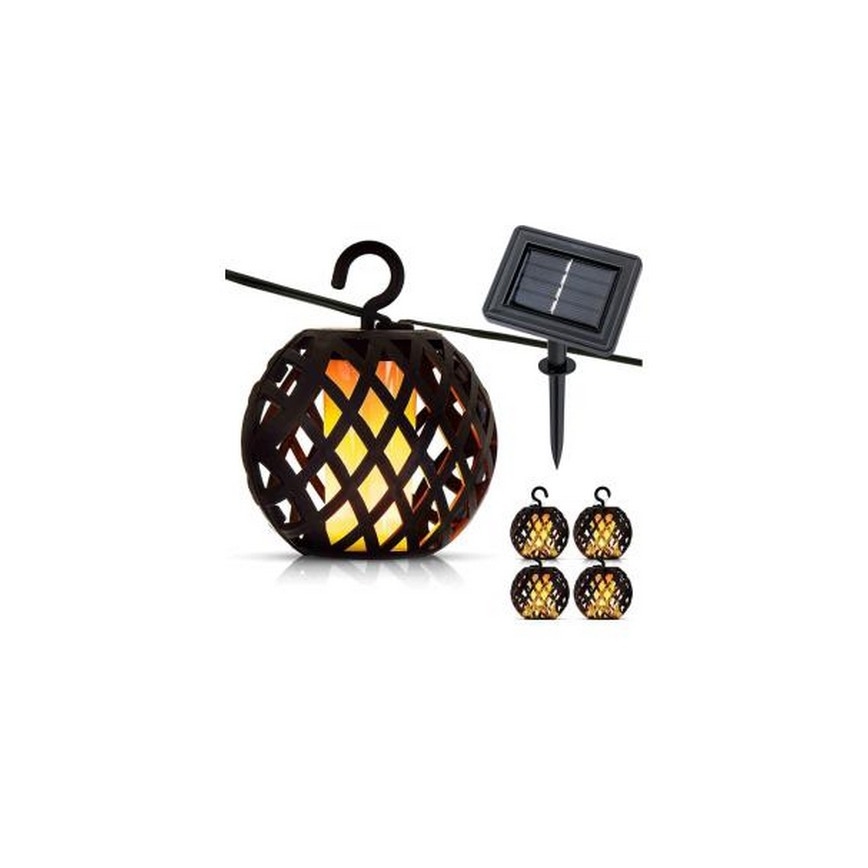 LED aurinkoketju 60xLED/2m 400 mAh IP44