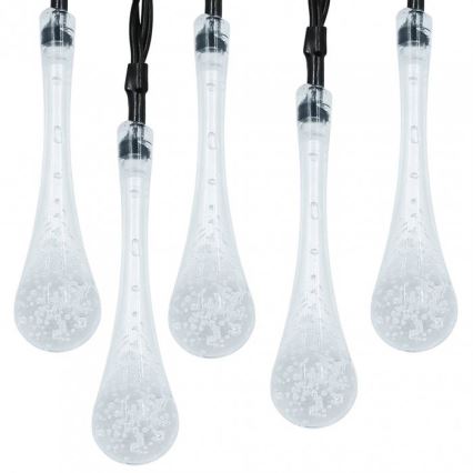 LED aurinkoketju hämäräkytkimellä 20xLED/0,72W/1,2V 600 mAh 4,7m IP44