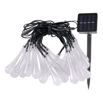 LED Aurinkoketju ICE 30xLED/1,2V 300 mAh IP44