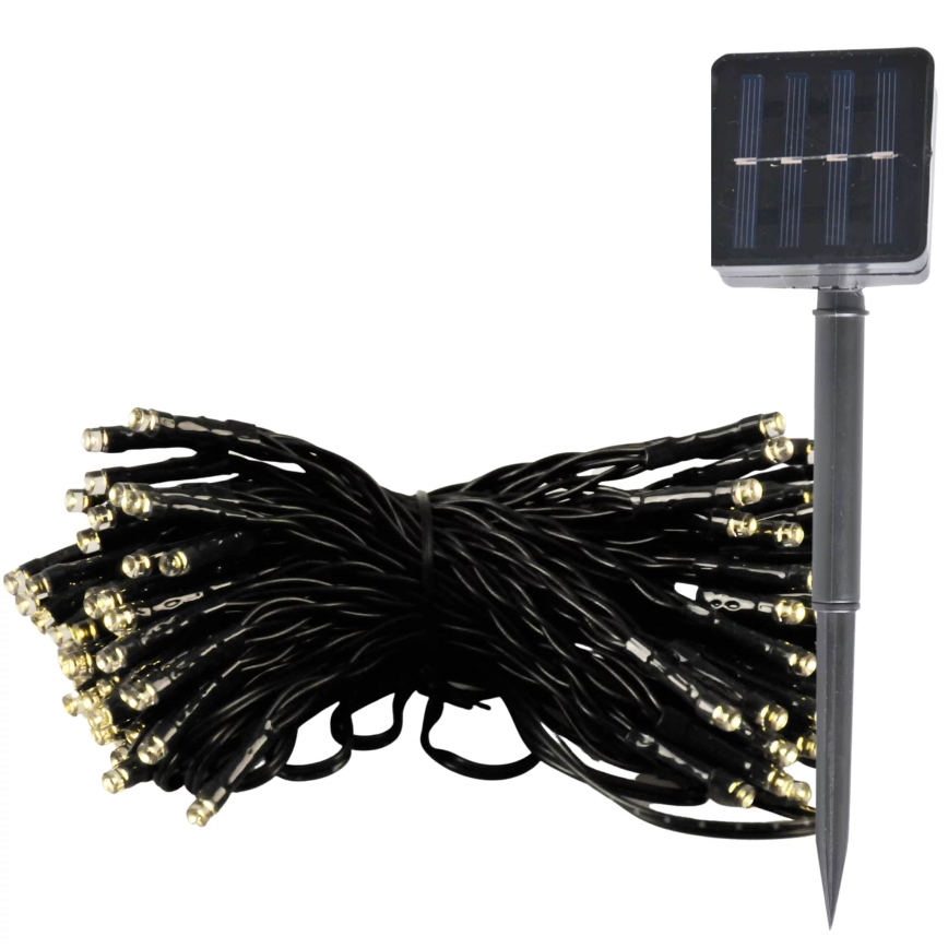 LED Aurinkoketju SHINE 200xLED/1,2V 600 mAh 21,9 m IP44