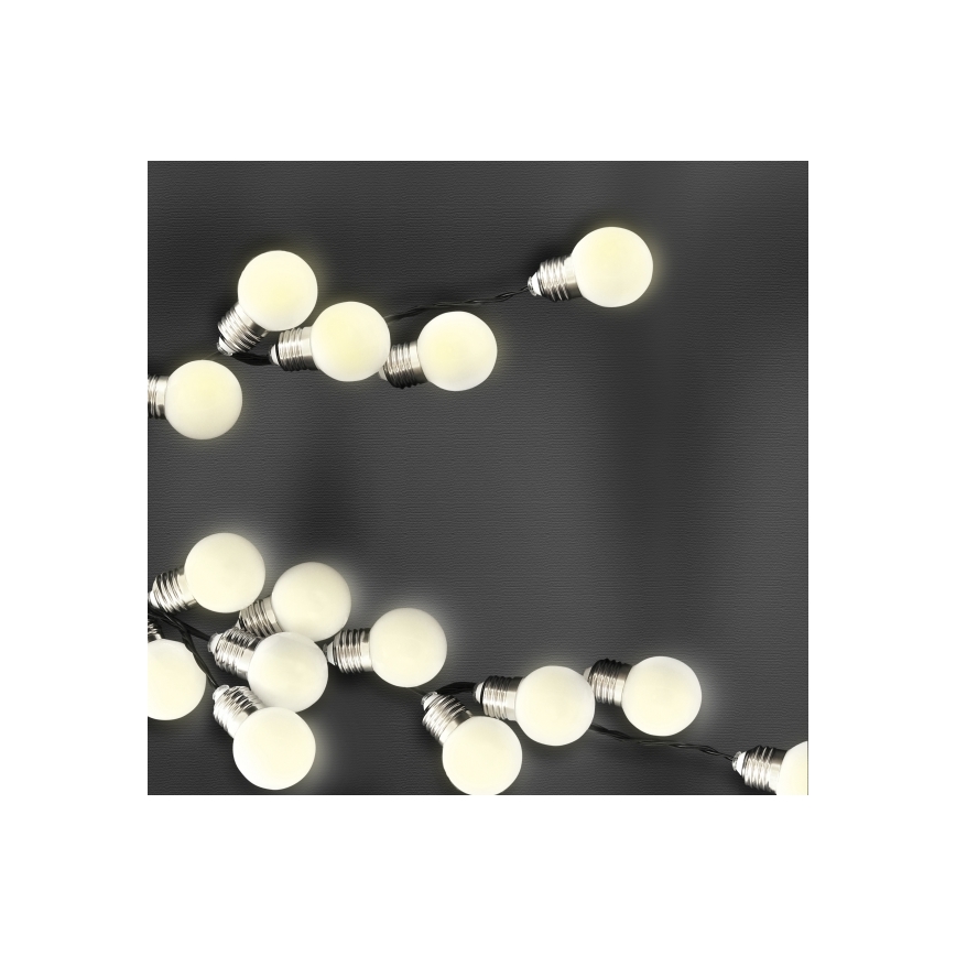 LED aurinkokäyttöinen koristevalosarja LED/1,2V 300 mAh 3,8 m IP44