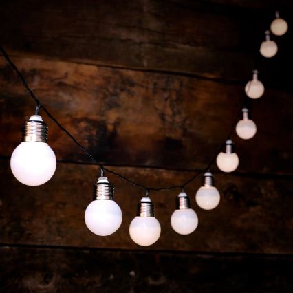 LED aurinkokäyttöinen koristevalosarja LED/1,2V 300 mAh 3,8 m IP44