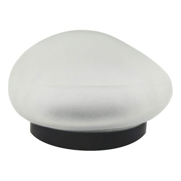 LED-aurinkolamppu 2xLED/1,2V 300 mAh IP44 musta/valkoinen