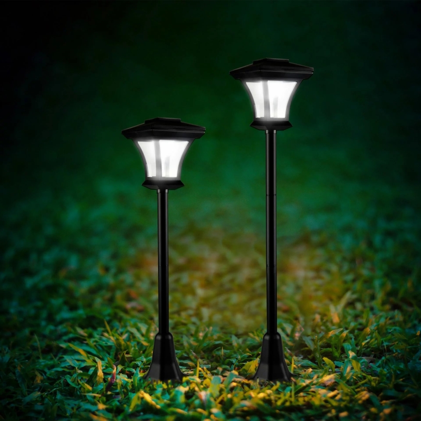 LED-aurinkolamppu TIRANA LED/1,6W/1,2V 600 mAh IP44 musta