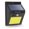 LED Aurinkopaneeli seinävalaisin anturilla LED/3W/5,5V IP65