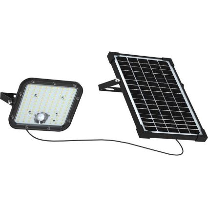 LED aurinkokennovalo anturilla LED/30W/6,4V 4000K 6000 mAh + kaukosäädin