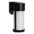 LED-aurinkoseinävalaisin 3,7 V, 300 mAh, IP44, musta