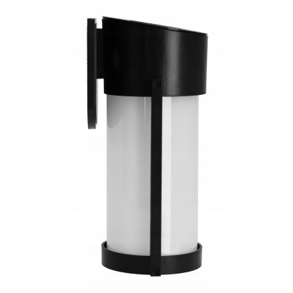 LED-aurinkoseinävalaisin 3,7 V, 300 mAh, IP44, musta