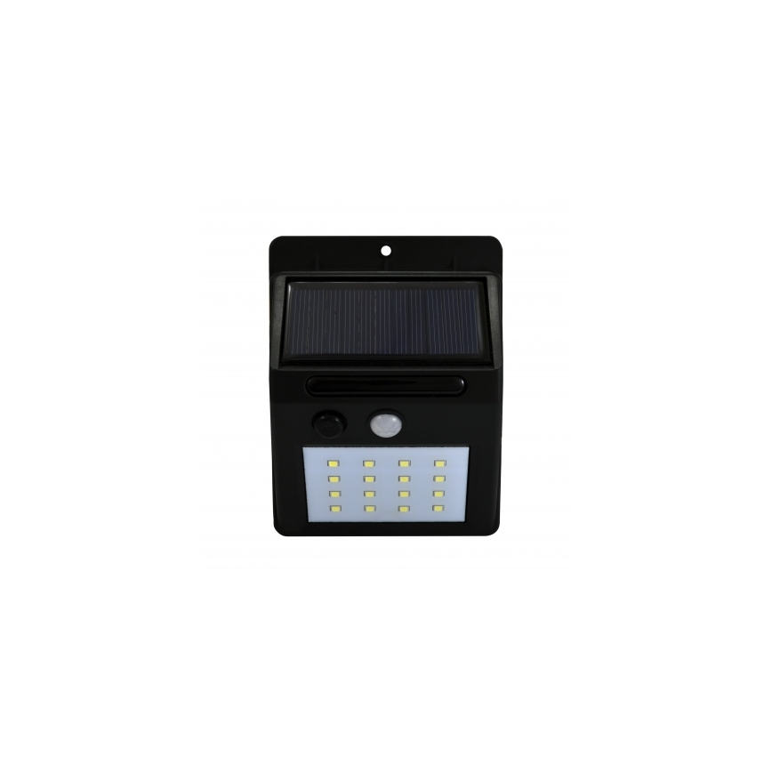 LED aurinkokennoseinävalaisin anturilla LED/2,2W/3,7V 2200 mAh IP44