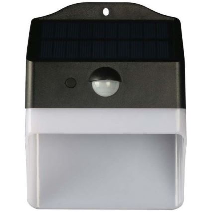 LED aurinkokennoseinävalaisin anturilla LED/2W/3,7V 4000K IP65 1200 mAh