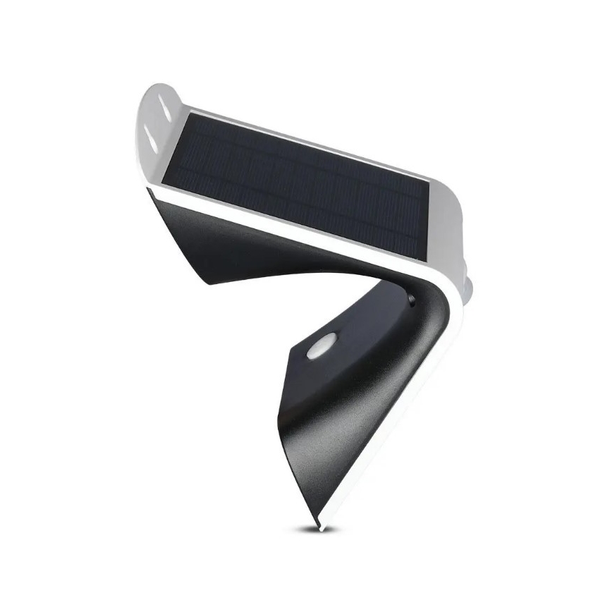 LED aurinkokäyttöinen seinävalaisin sensorilla LED/3W/3,7V 3000/4000K IP65 2000 mAh valkoinen