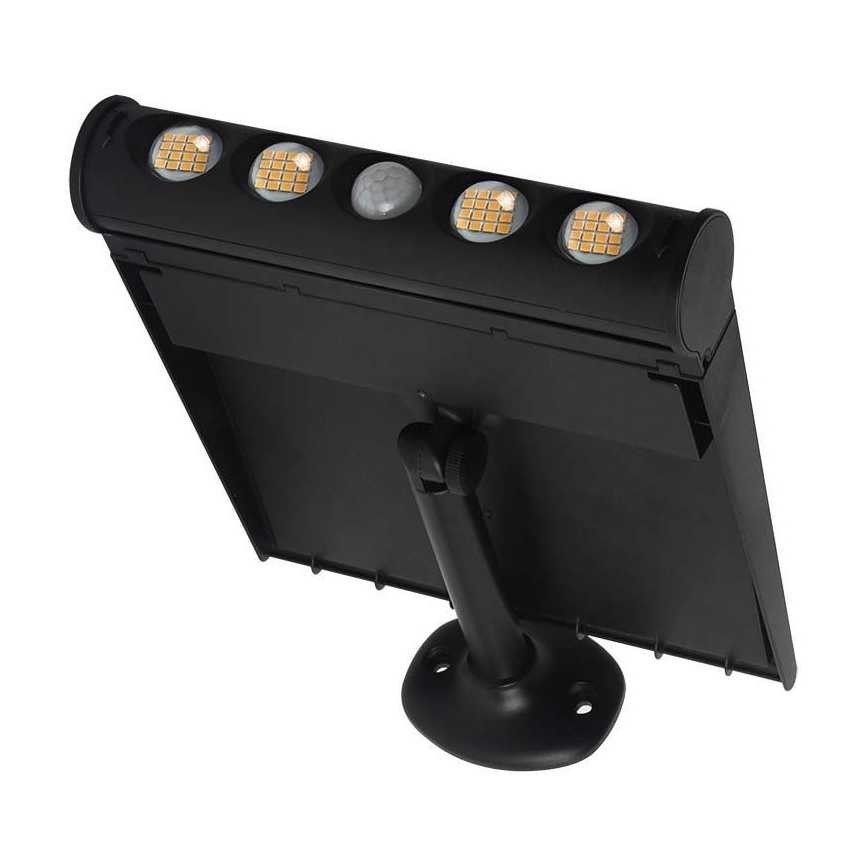 LED aurinkokäyttöinen seinävalaisin anturilla LED/8W/3,7V IP65 3000K 4000 mAh